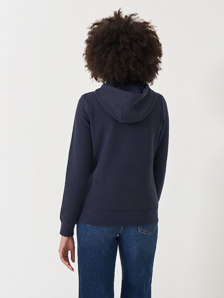 Crew Clothing Plain Cotton Regular Hoodie - Image 2 of 4