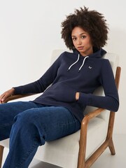 Crew Clothing Plain Cotton Regular Hoodie - Image 3 of 4