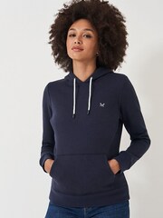 Crew Clothing Plain Cotton Regular Hoodie - Image 4 of 4