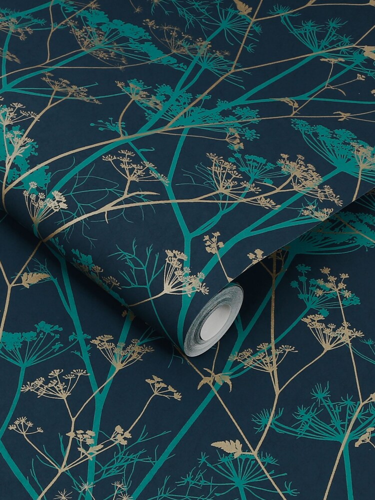 Clarissa Hulse Green Wild Chervil Kingfisher Gold - Image 3 of 3