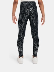 Nike Black One Dri-FIT Shine Leggings - Image 2 of 3