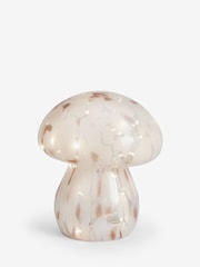 White Confetti Toadstool Battery Operated Large Glass Feature Light - Image 5 of 6