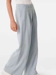Forever New Blue Fran Wide Leg Trousers - Image 3 of 5