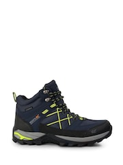 Regatta Black Yellow Mens Samaris III Walking Boots - Image 1 of 6