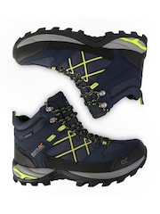 Regatta Black Yellow Mens Samaris III Walking Boots - Image 6 of 6