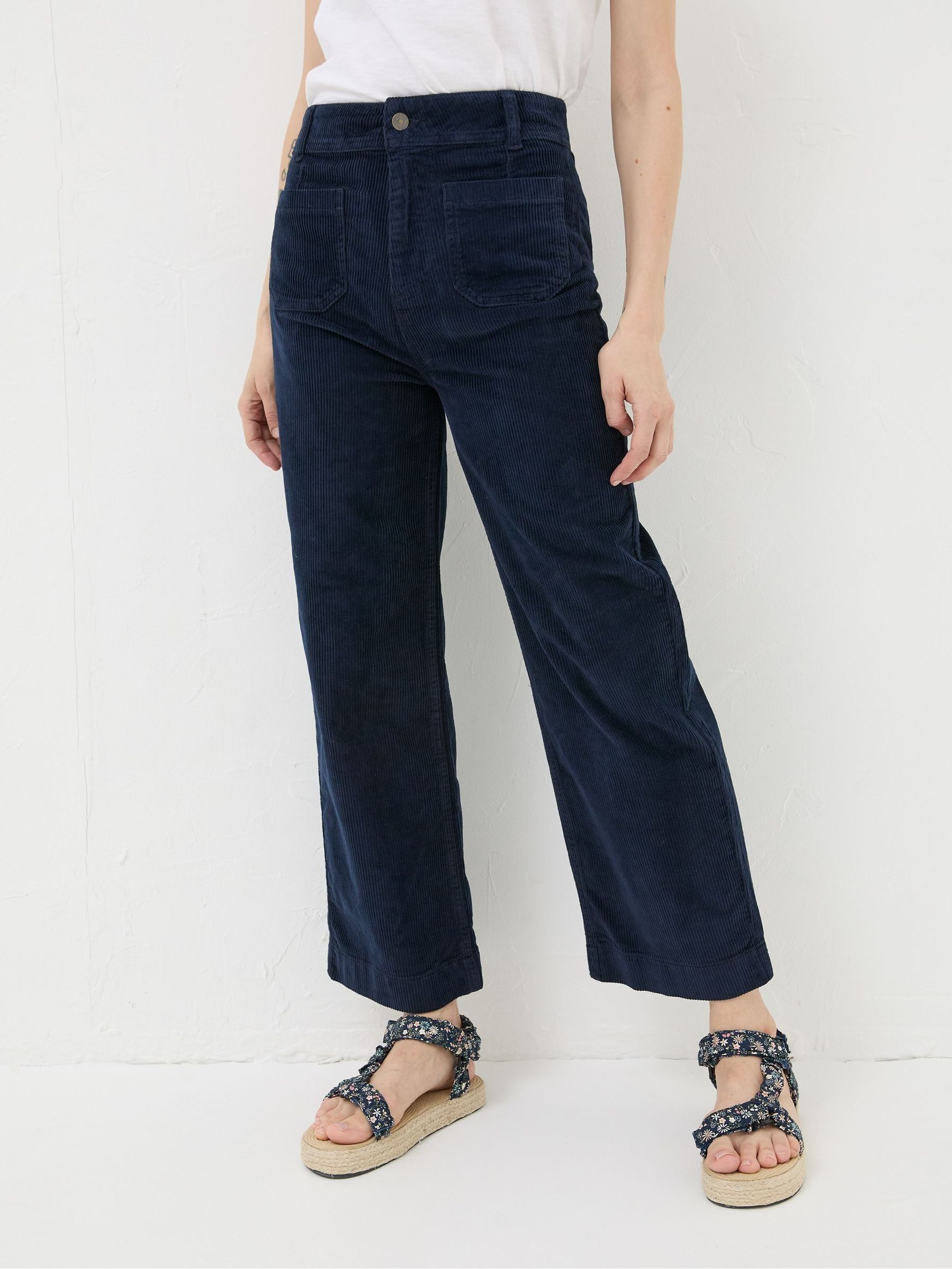 Next cord trousers womens top