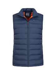Mountain Warehouse Light Blue Seasons II Mens Water Resistant Padded Gilet - Image 4 of 6