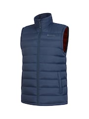 Mountain Warehouse Light Blue Seasons II Mens Water Resistant Padded Gilet - Image 6 of 6