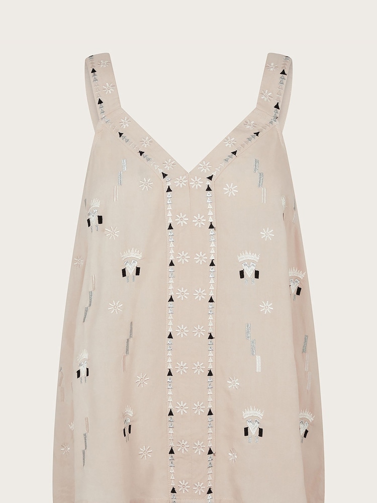 Monsoon Natural Fia Embroidered Cami - Image 5 of 5 Monsoon Natural Fia Embroidered Cami - Image 5 of 5