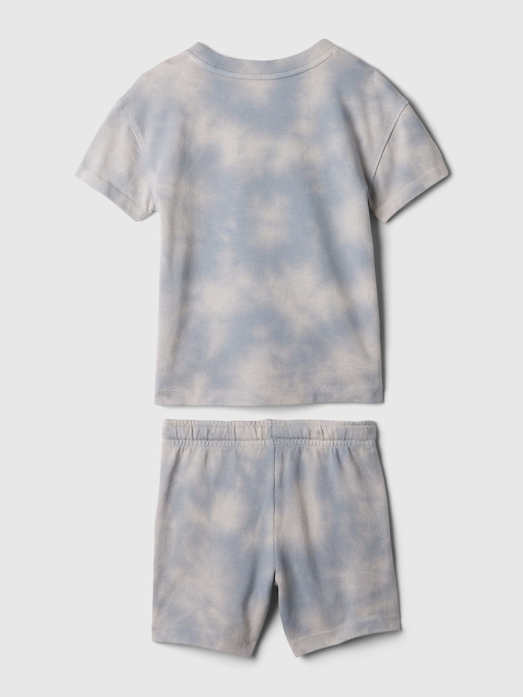 Gap Grey Tie-Dye Shorts Set (12mths-5yrs) - Image 2 of 2