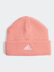 adidas Pink Beanie Winter Hat - Image 1 of 4