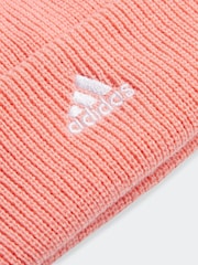 adidas Pink Beanie Winter Hat - Image 3 of 4