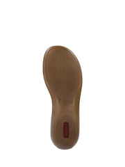 Rieker Womens Elastic Stretch Sandals - Image 9 of 9
