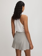 Anna Quan Pleated Mini Skirt - Image 4 of 5