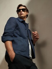 Ray-Ban Grey Carlos Rb0947S Rectangle Sunglasses - Image 2 of 9