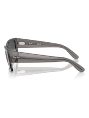 Ray-Ban Grey Carlos Rb0947S Rectangle Sunglasses - Image 5 of 9