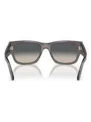 Ray-Ban Grey Carlos Rb0947S Rectangle Sunglasses - Image 8 of 9