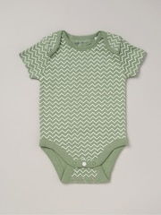 Weiß - Homegrown Bedrucktes weißes Body-Set 3er-Pack​​​​​​​ - Bild 4 von 5