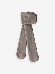 Chocolate Brown Rib Baby Tights 3 Pack (0mths-2yrs) - Image 4 of 6