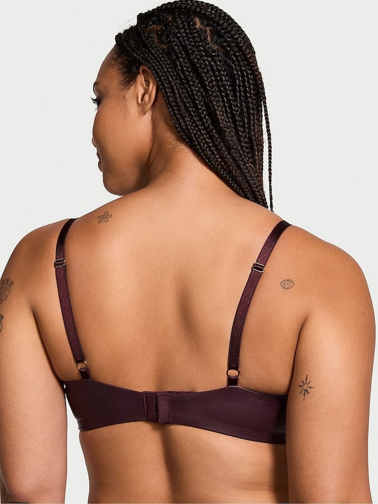 Victoria's Secret Brown Push Up Faux Leather Push Up Bra - Image 2 of 3
