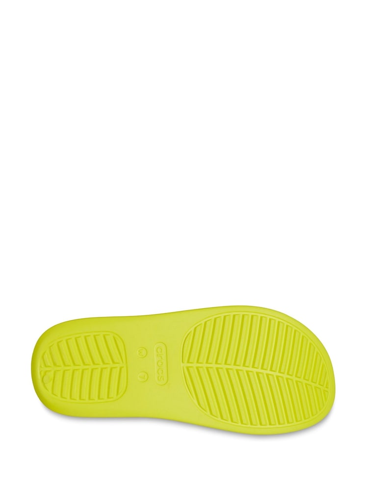 Crocs Green Getaway Platform Flip Flops - Image 4 of 4