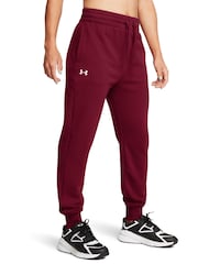 Under Armour Red Rival Fleece Joggers - Image 2 of 6