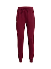 Under Armour Red Rival Fleece Joggers - Image 5 of 6