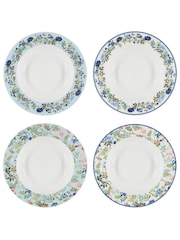Designers Guild Porcelaine De Chine Pasta Bowls Set Of 4 - Image 1 of 4