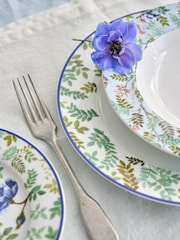 Designers Guild Porcelaine De Chine Pasta Bowls Set Of 4 - Image 2 of 4