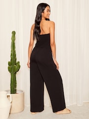 Friends Like These Jersey Cravată Waist Bandeau Combinezon 2 Set - Imaginea 3 din 7