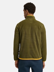 Timberland Green Polar Quarter Zip Fleece - Image 2 of 5