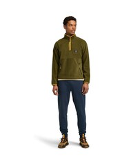 Timberland Green Polar Quarter Zip Fleece - Image 3 of 5