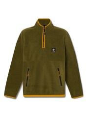 Timberland Green Polar Quarter Zip Fleece - Image 5 of 5