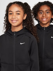 Nike Black Therma Fleece Winterized Full-Zip Training Hoodie - Image 4 of 8