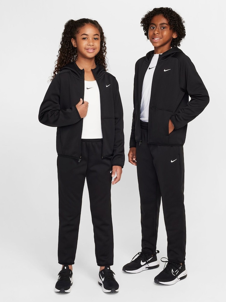 Nike Black Therma Fleece Winterized Full-Zip Training Hoodie - Image 8 of 8