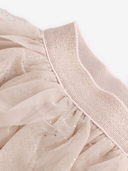 Cream Tiered Tulle Mesh Skirt (3-16yrs) - Image 8 of 9