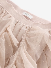 Cream Tiered Tulle Mesh Skirt (3-16yrs) - Image 9 of 9