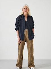 Hush Green Beatrice Soft Utility Trousers - Image 2 of 6