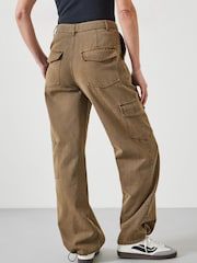 Hush Green Beatrice Soft Utility Trousers - Image 4 of 6