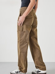 Hush Green Beatrice Soft Utility Trousers - Image 5 of 6