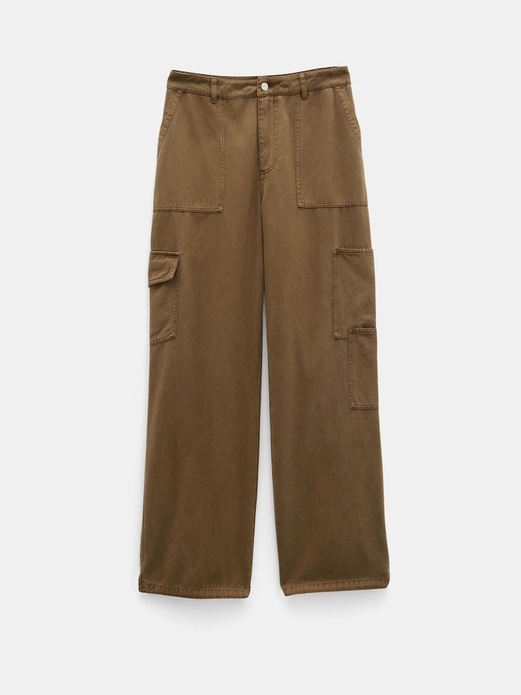 Hush Green Beatrice Soft Utility Trousers - Image 6 of 6