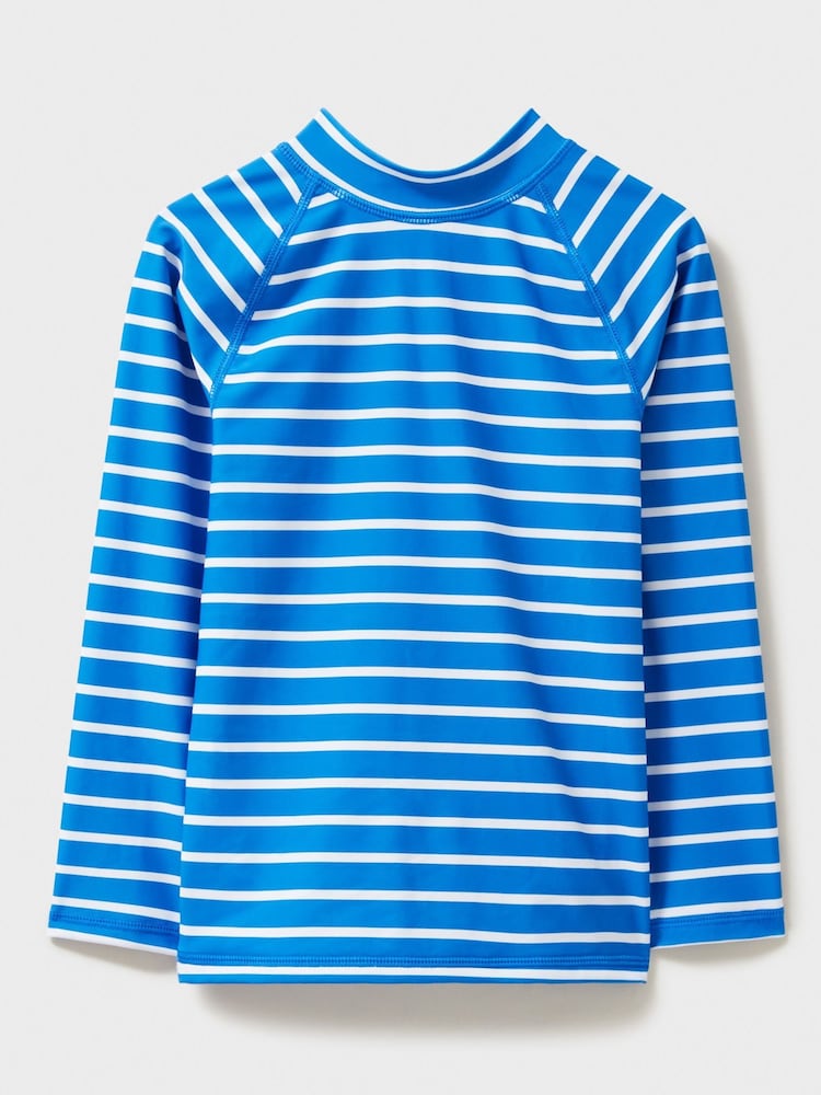 Crew Clothing Blue Breton Rash Vest - Image 2 of 3