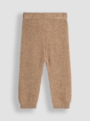 JoJo Maman Bébé Natural Knitted Giraffe Jumper And Trouser Baby Set - Image 5 of 5