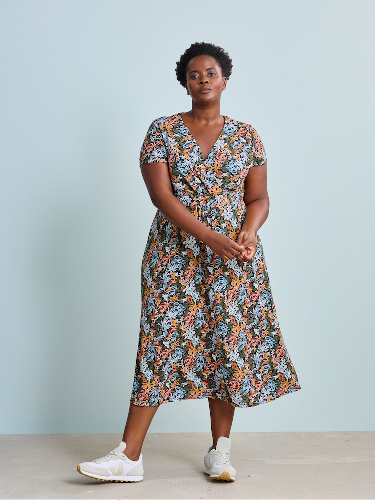 Seasalt Cornwall Black Multi Chapelle Dress - Image 1 of 9 Seasalt Cornwall Black Multi Chapelle Dress - Image 1 of 9