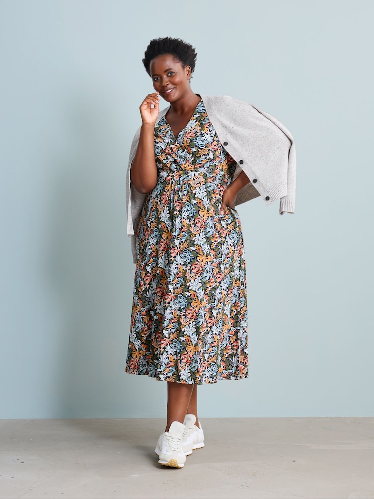 Seasalt Cornwall Black Multi Chapelle Dress - Image 2 of 9 Seasalt Cornwall Black Multi Chapelle Dress - Image 2 of 9