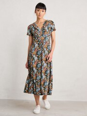 Seasalt Cornwall Black Multi Chapelle Dress - Image 4 of 9