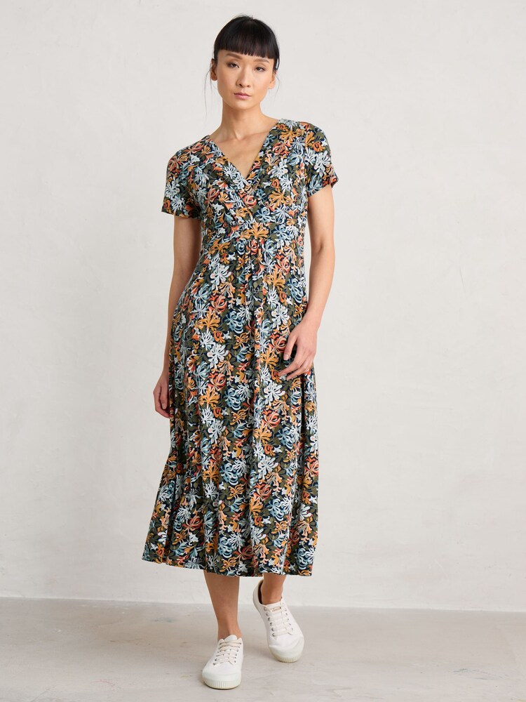 Seasalt Cornwall Black Multi Chapelle Dress - Image 4 of 9