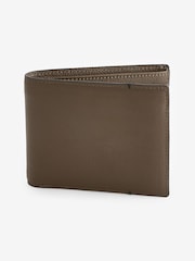 Olive Green Leather Wallet - Image 1 of 2