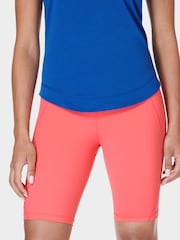 Sweaty Betty Coral Pink Sweaty Betty Coral Pink Power 9" Biker Shorts - Image 1 of 10