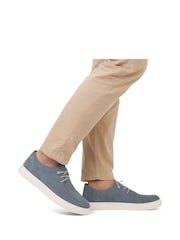 Rieker Mens Blue Evolution Lace-Up Shoes - Image 1 of 10